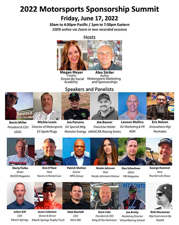 2022 Motorsports Sponsorship Summit