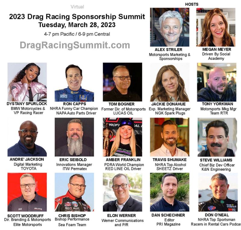 2023 Drag Racing Sponsorship Summit
