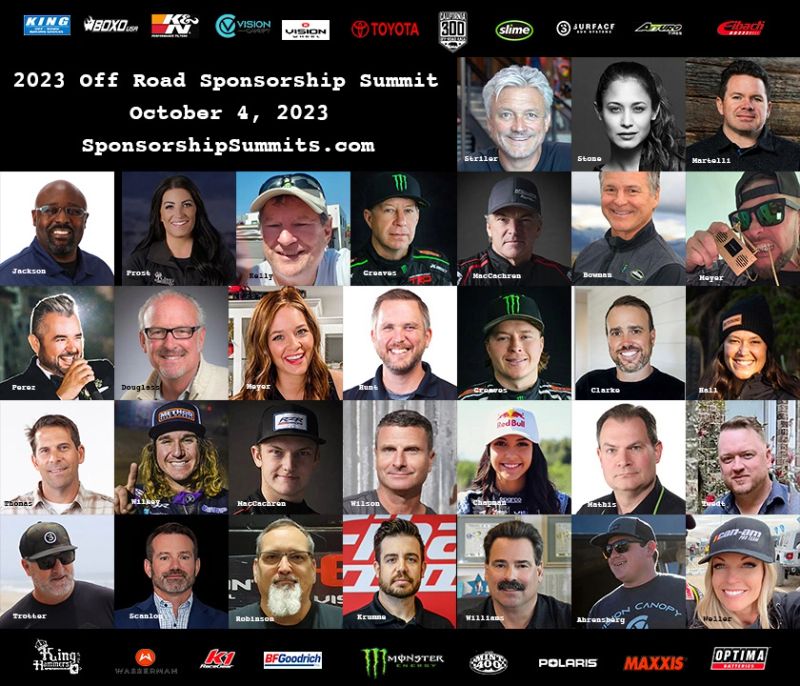 2023 Off Road Racing Sponsorship Summit